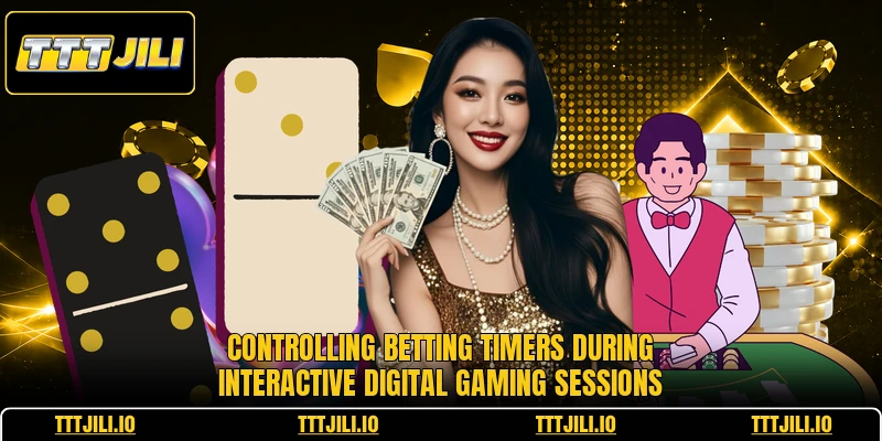 Controlling betting timers during interactive digital gaming sessions