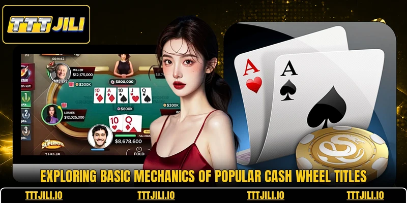 Exploring basic mechanics of popular cash wheel titles
