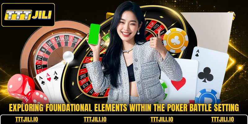 Exploring foundational elements within the poker battle setting