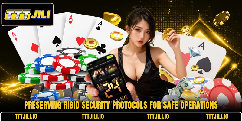 Preserving rigid security protocols for safe operations